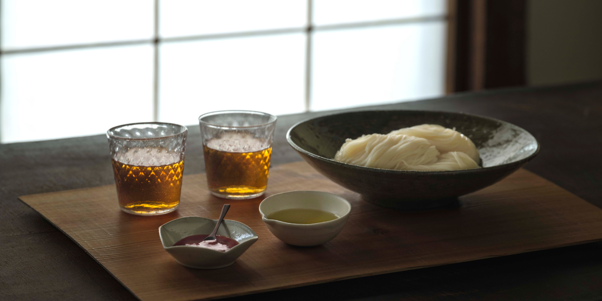 山椒味噌そうめん